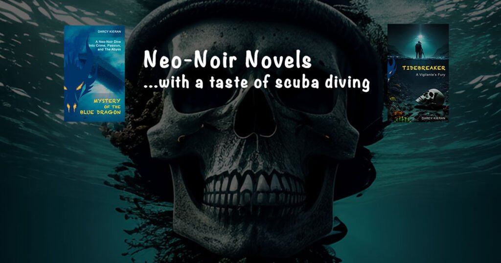 Neo-noir scuba diving novels