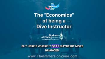 worldwide scuba diving industry market study and report on dive instructor remuneration, job pay, and training costs